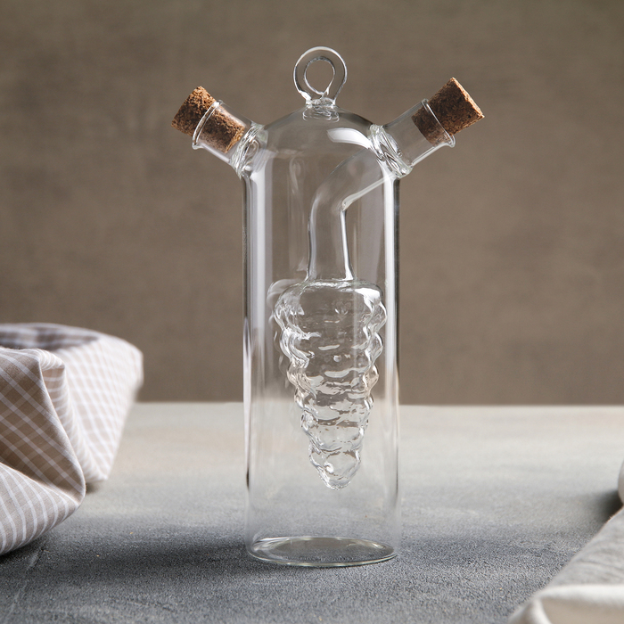 Бутыль для соусов и масла 2в1 “Фьюжн.Виноград” 300+50мл