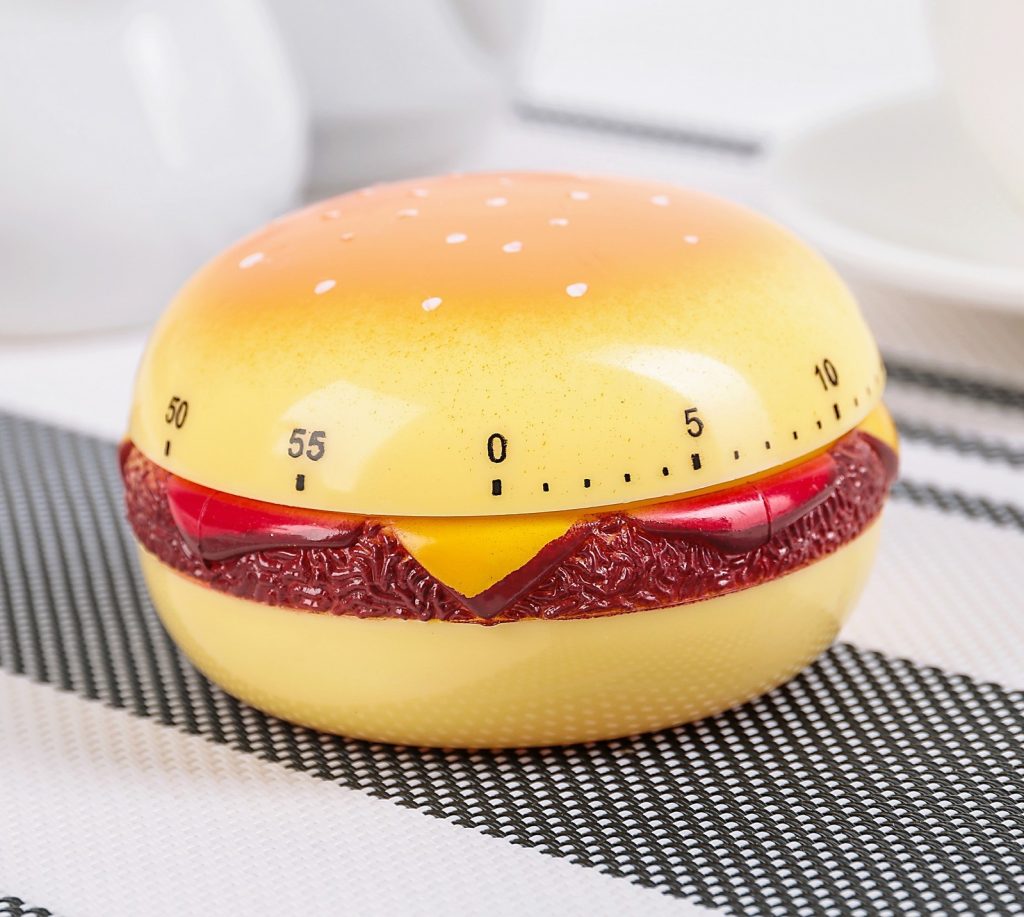 Кухонный таймер “Гамбургер” (мех)