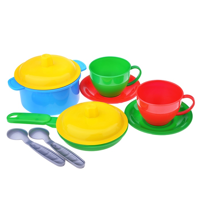Набор детской посудки “Маринка” 10 предметов