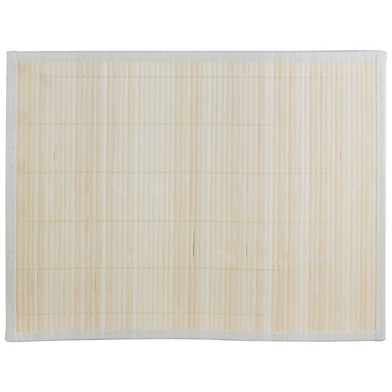 Салфетка сервировочная бамбук, белая30х40см