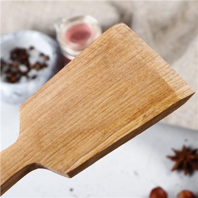 Лопатка деревян.23*7см массив дуба