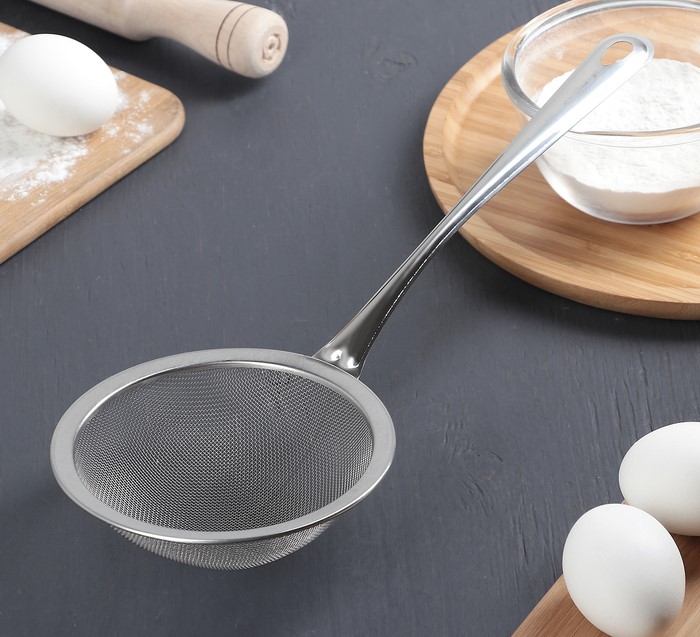 Сито с длинной ручкой “Фире” 34*13см