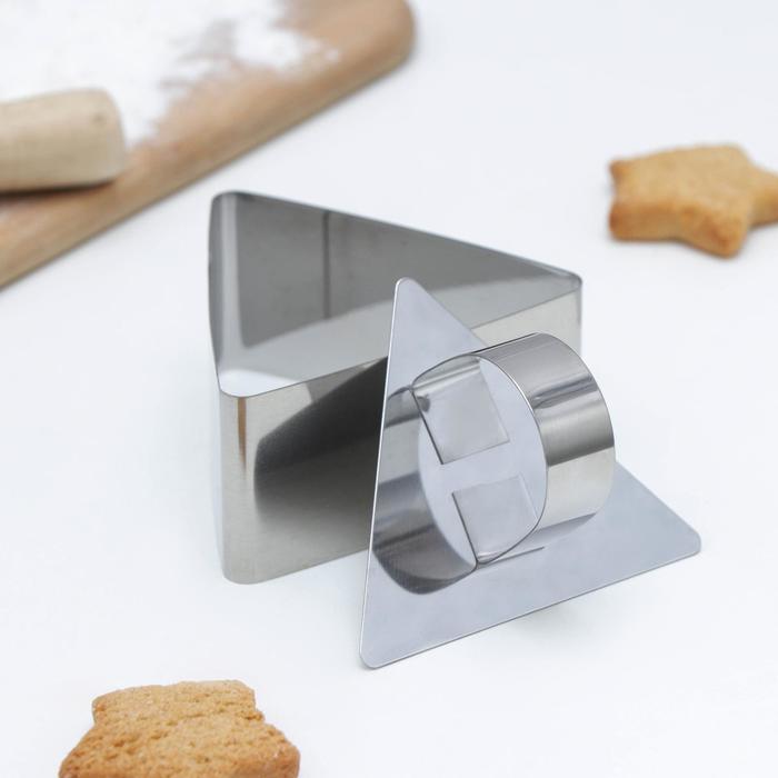 Форма для выкладки “Треугольник” 7,5х6,5х4см с прес.