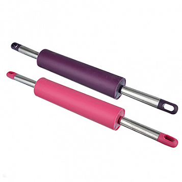 Скалка д/теста 49,5х5 см, силикон