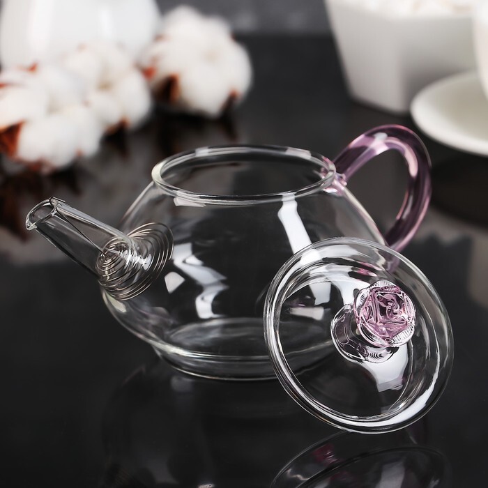 Чайник заварочный “Валенсия с розой” 250мл