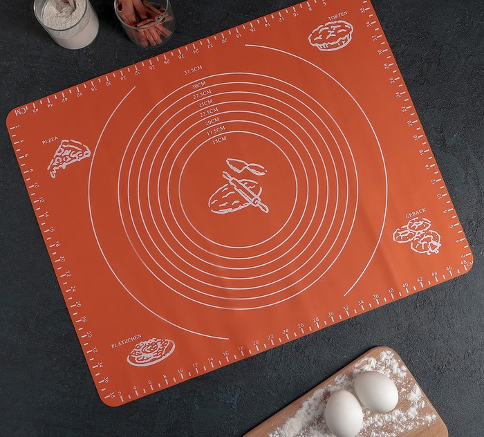 Коврик с разлиновкой “Эрме” 50х40см