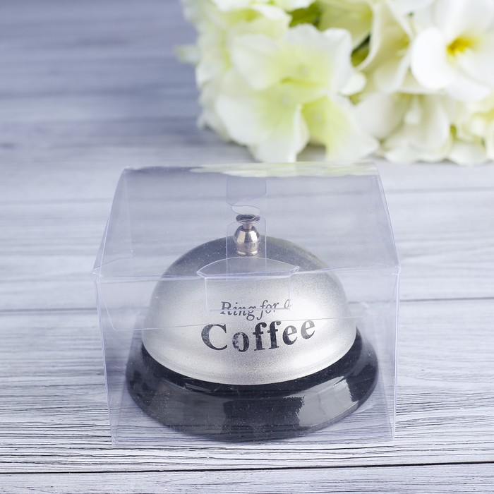 Звонок настольный “Ring for a coffee”