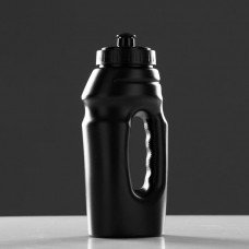 Бутылка д/воды 600мл  велосипедная черная