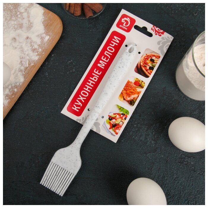 Кисть силиконовая “Гранит” 21х3,5х1см