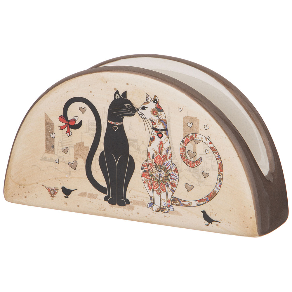 Салфетница керам. “Парижские коты”