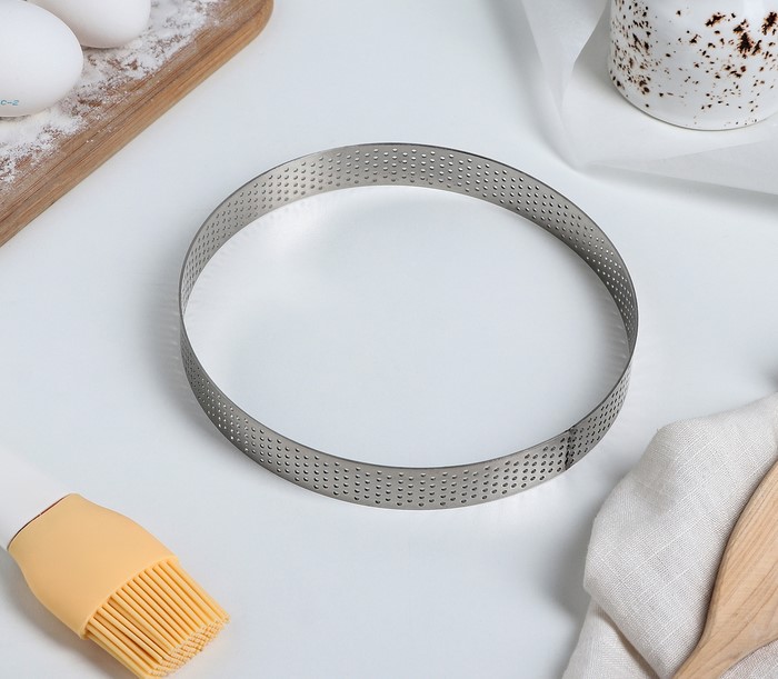 Форма перфориров. для выпечки “Круг” 15см