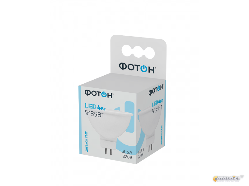 Лампа Фотон MR16 4W GU5.3 4000K