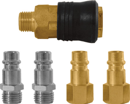 81127 Н-р адаптеров 5шт европейского типа