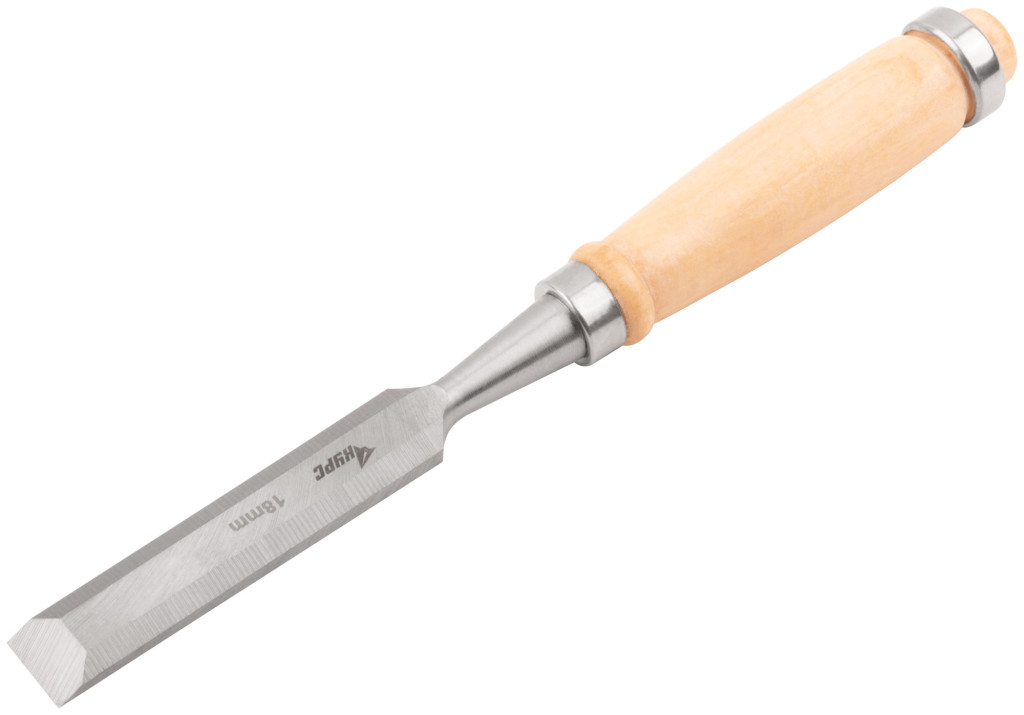 42956 Стамеска-долото 18мм с дер. ручкой