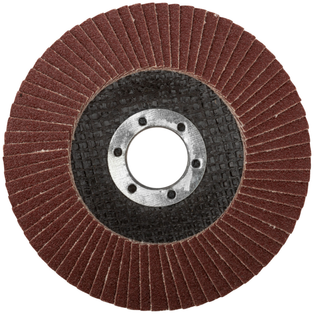 39544 Круг лепестковый торцевой 115мм Р80