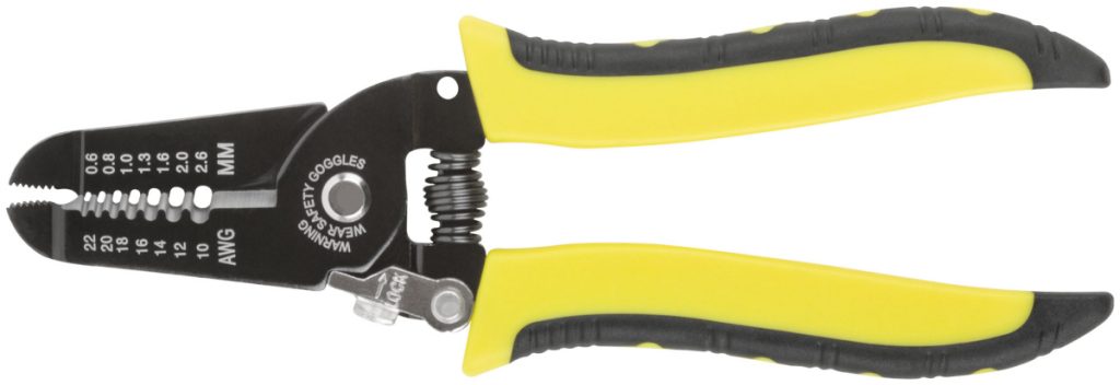 60021 Клещи д/снятия изоляции диам. 0,6-2,6мм 160мм